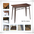 Qintai Muebles de madera rectángulo mesa de comedor diseño de moda